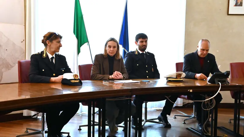 La conferenza stampa sul progetto “Rioni sicuri” della Polizia locale (Bruni)