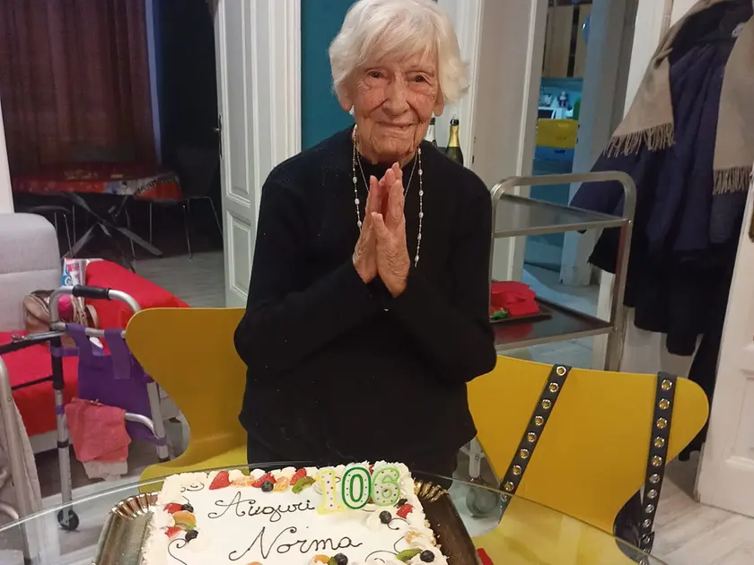 Norma Steffè al traguardo dei 106 anni