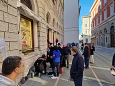 L'arresto del ladro dopo l'inseguimento