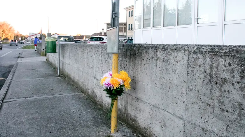 Fuori sul luogo dell'incidente mortale a Ronchi (Bonaventura)