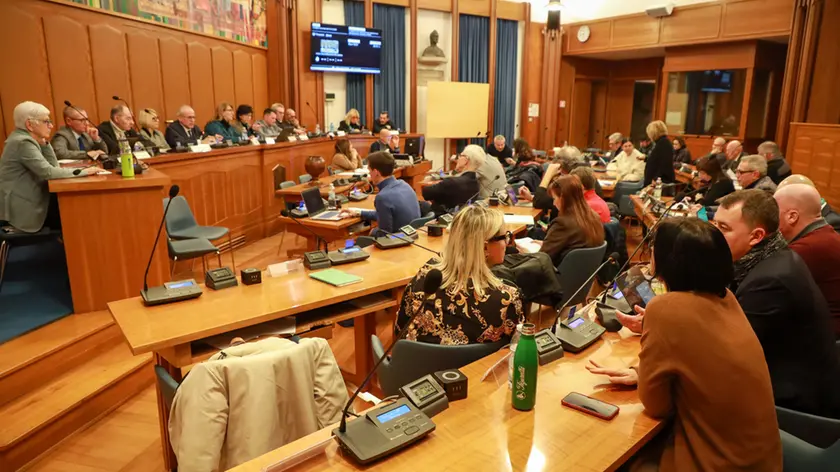 Il Consiglio comunale “tosto” per l’approvazione della variazione dell’aliquota dell’Irpef Foto Daniele tibaldi