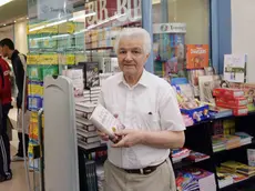 Sergio Zorzon, fondatore della libreria Svevo, in una foto di diversi anni fa