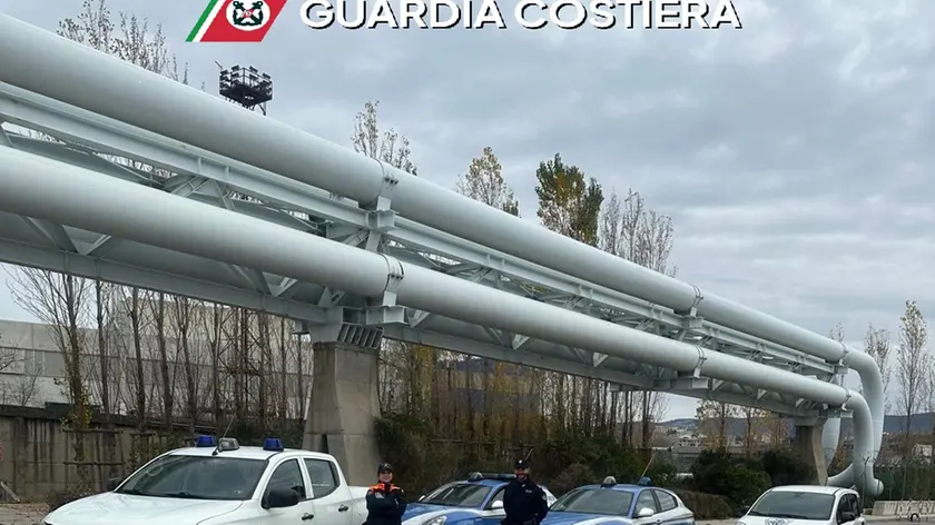 Un momento dell'esercitazione anti-droni al Porto di Trieste