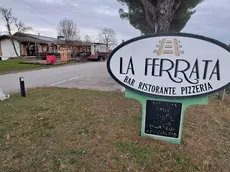 Furto nella notte al ristorante La Ferrata, a Varmo (foto Petrussi)