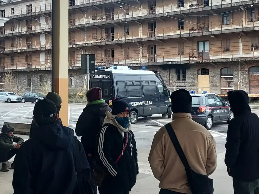 I carabinieri in Porto Vecchio (Bruni)