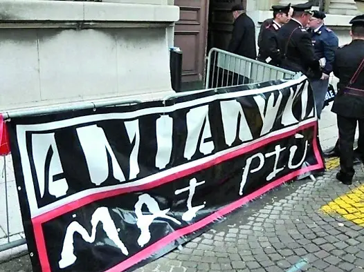 Una manifestazione per chiedere giustizia