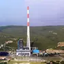 Una fotografia d’archivio della centrale termoelettrica di Fianona sulla quale si sviluppa un intenso dibattito in Croazia