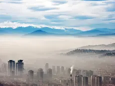 Sarajevo avvolta dallo smog