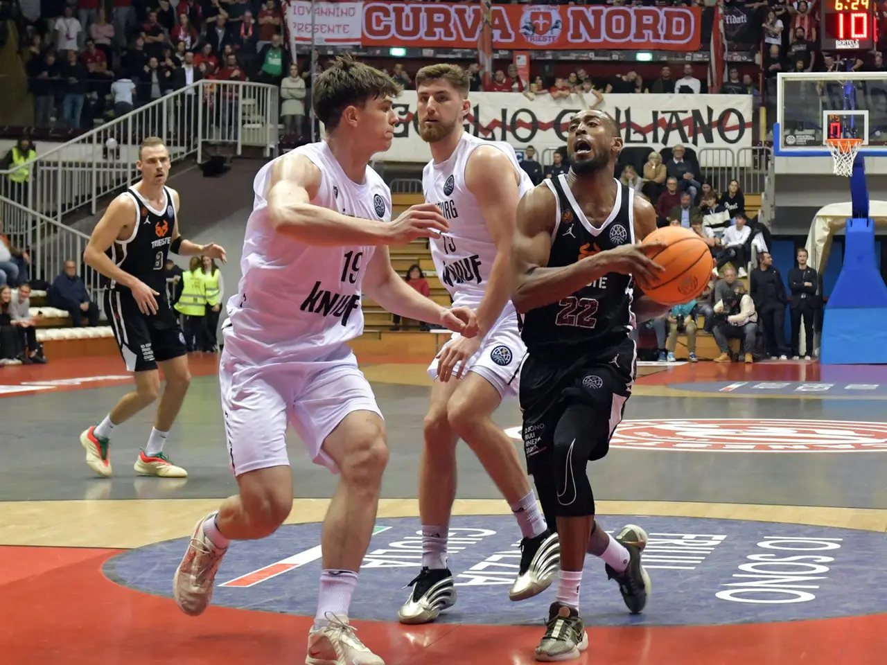 Un momento del match (Bruni)