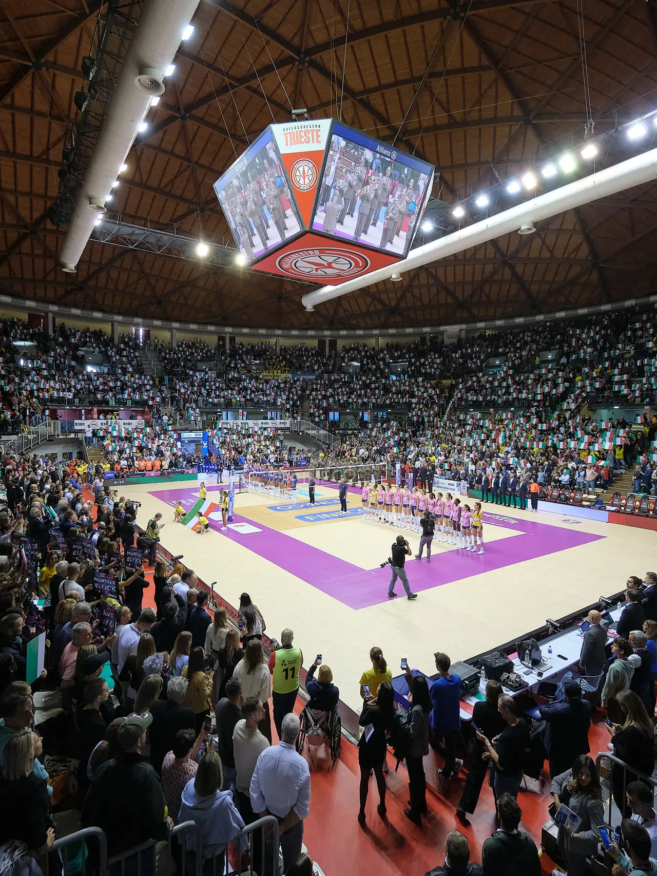 PalaRubini sold out durante la Supercoppa italiana femminile