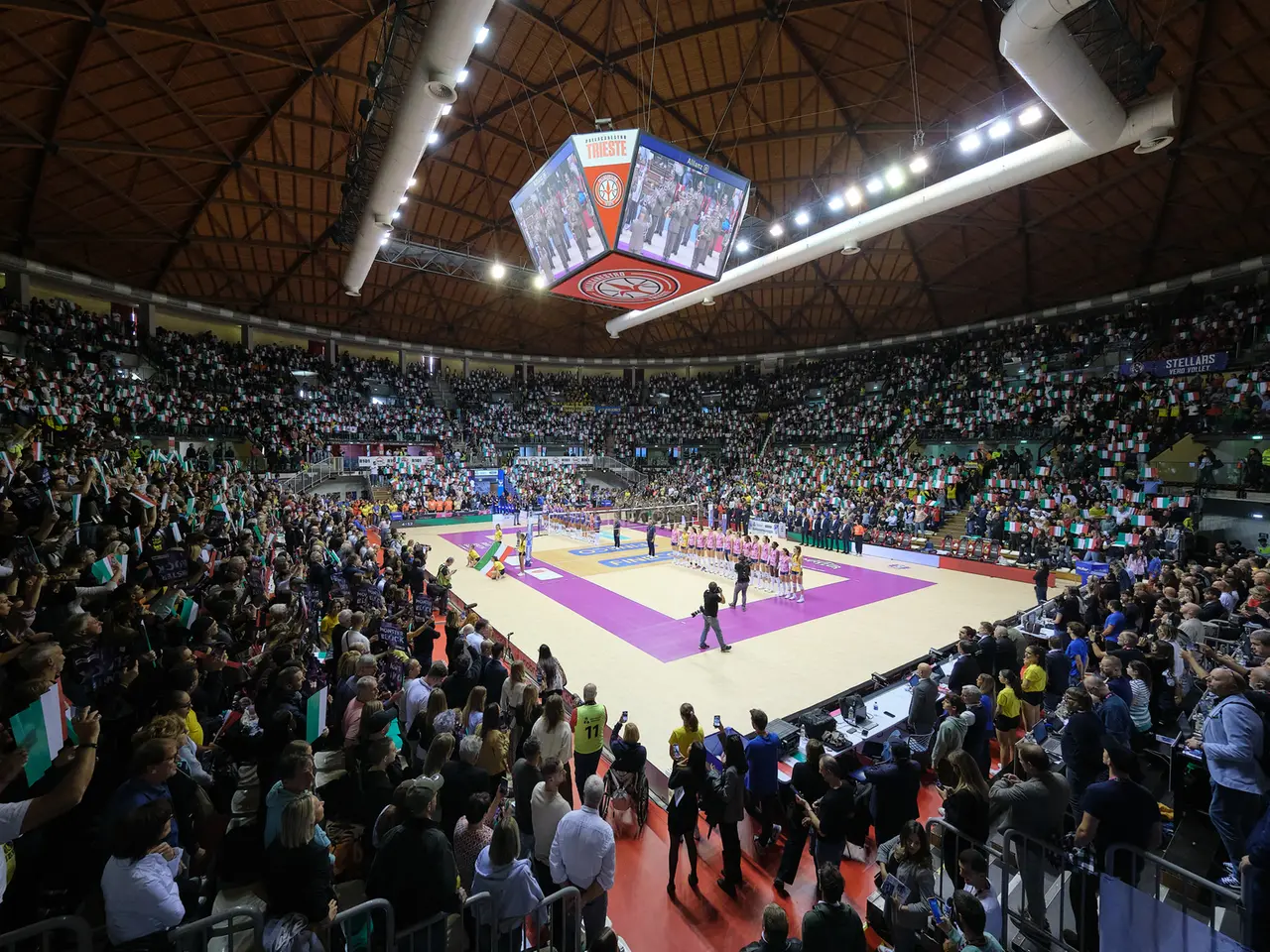 PalaRubini sold out durante la Supercoppa italiana femminile