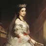 L’imperatrice Carlota in un ritratto di Albert Grafle (1865)