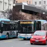 Autobus della Trieste Trasporti in servizio. Foto Lasorte