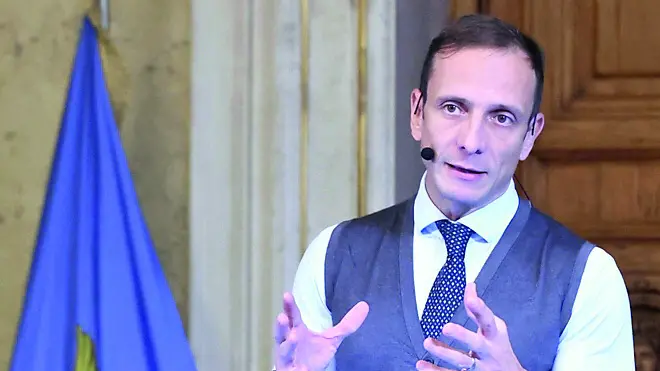 Il presidente della Regione Fvg Massimiliano Fedriga alla conferenza di fine anno