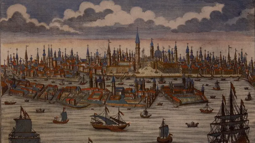 Una tra le "vedute" in mostra