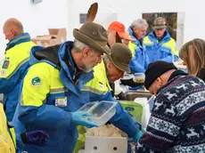 Il supporto agli alluvionati di Versa foto Daniele Tibaldi