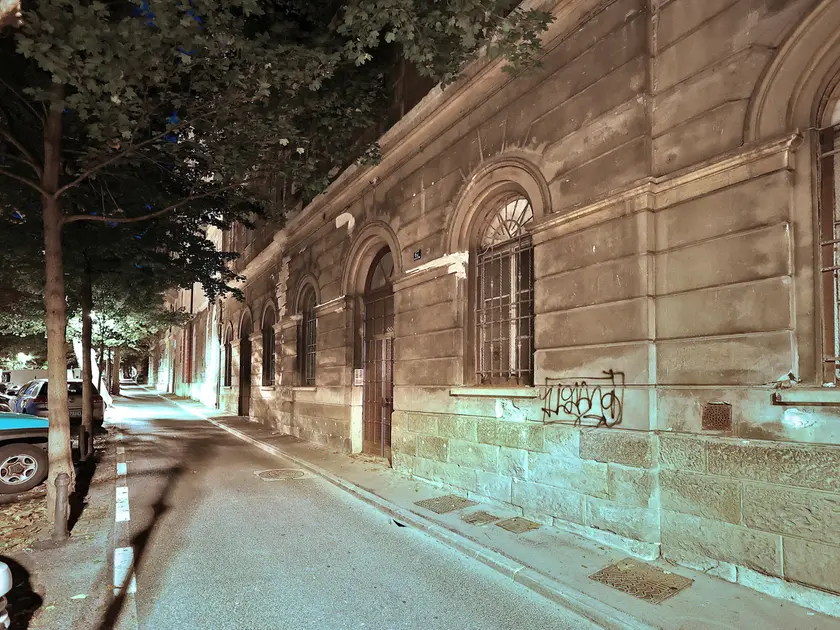 L’edificio del Viale al civico 67 (foto Lasorte)