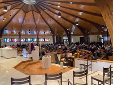 Il funerale di Giuseppina Gherlani Foto Bonaventura