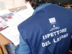 Un ispettore del lavoro in una foto d'archivio