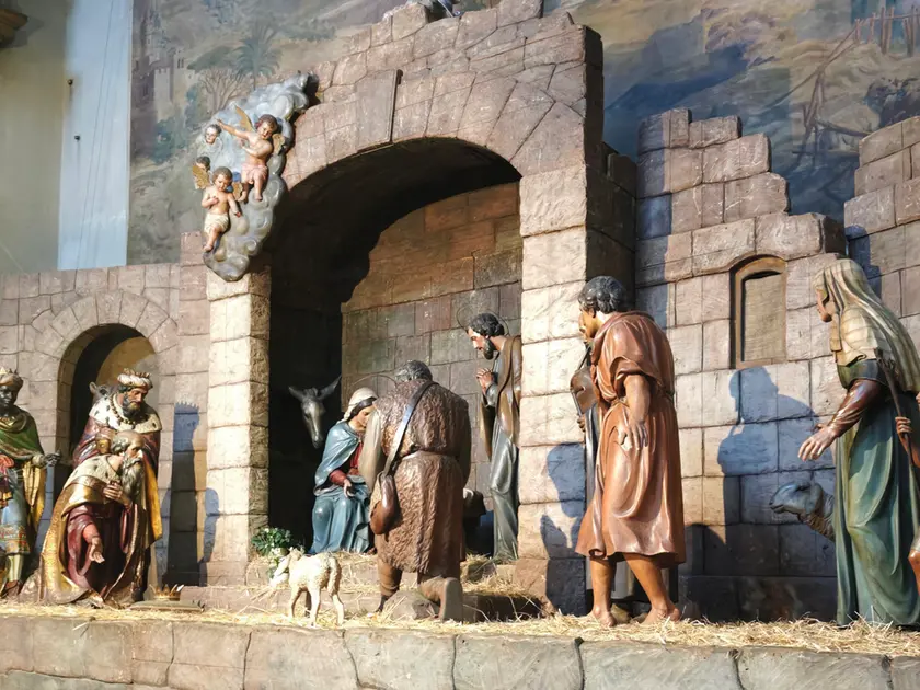 Il presepe a Sant’Antonio Nuovo Foto Andrea Lasorte