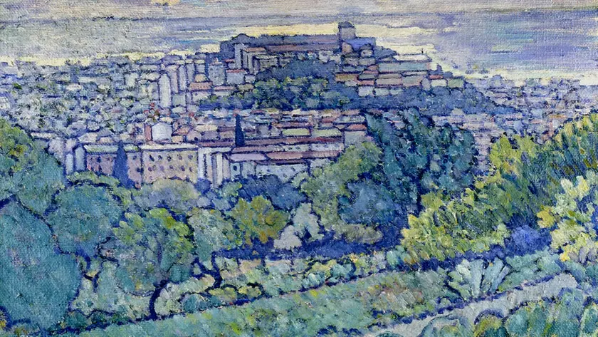 Veduta di Trieste nel 1914, Piero Marussig