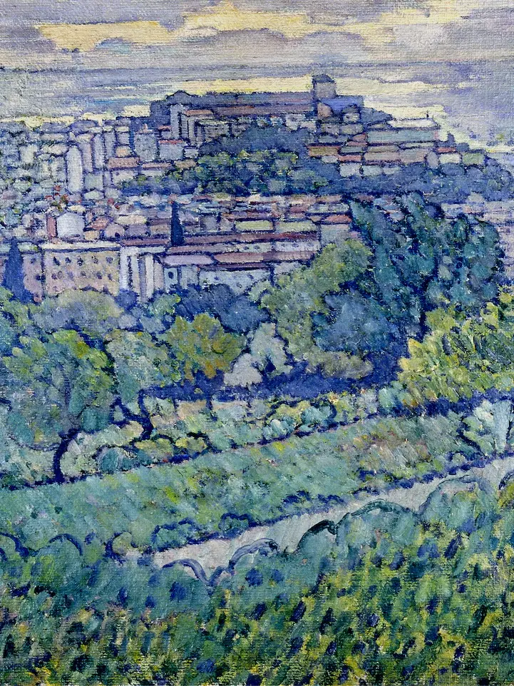 Veduta di Trieste nel 1914, Piero Marussig