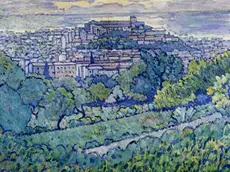 Veduta di Trieste nel 1914, Piero Marussig