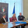 L’assessore Lodi con Flavio Bientinesi (a sinistra), Giorgio Oveglia e Adriano Dreos