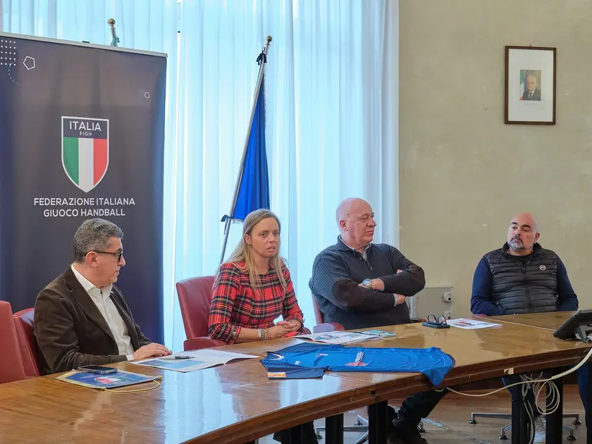 L’assessore Lodi con Flavio Bientinesi (a sinistra), Giorgio Oveglia e Adriano Dreos