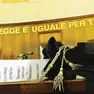 L'aula di un tribunale