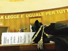 L'aula di un tribunale