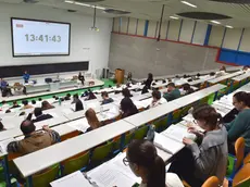 I nuovi esami di ammissione a Medicina all’Università di Udine (foto Petrussi)