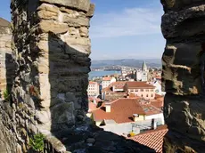 Una veduta di Muggia dal castello. Foto Silvano