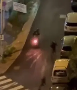 Un frame tratto dal video di dnevnik.hr