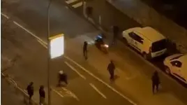 Un frame tratto dal video di dnevnik.hr