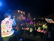 Un momento del precedente Capodanno in piazza a Monfalcone. Foto Katia Bonaventura
