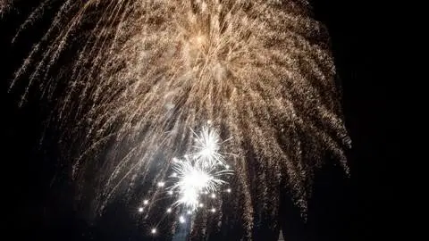 Fuochi d’artificio a Rovigno