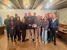 Il dottor Maurizio Turisani con il Consiglio comunale di Cormons