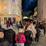 File molto lunghe ieri per visitare la Galleria digitale Foto Tibaldi
