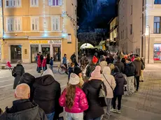 File molto lunghe ieri per visitare la Galleria digitale Foto Tibaldi
