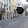Una videocamera