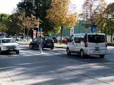 L'attraversamento pedonale di Monfalcone dove è stata investita una studentessa