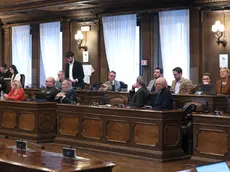 I banchi del centrosinistra in consiglio comunale