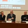 Il presidente Stefano Podini, con l’assessore Fabio Scoccimarro e Giorgio Oveglia foto Bruni