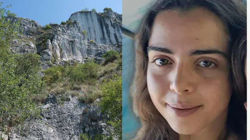 A sinistra Monte Grisa (foto Silvano), a destra Giulia Bonin