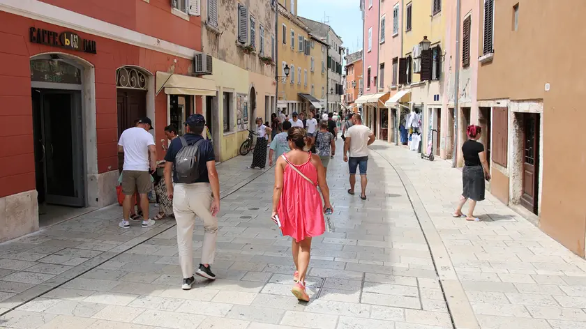La città di Rovigno, una delle mete più visitate in Croazia (foto archivio Lasorte)