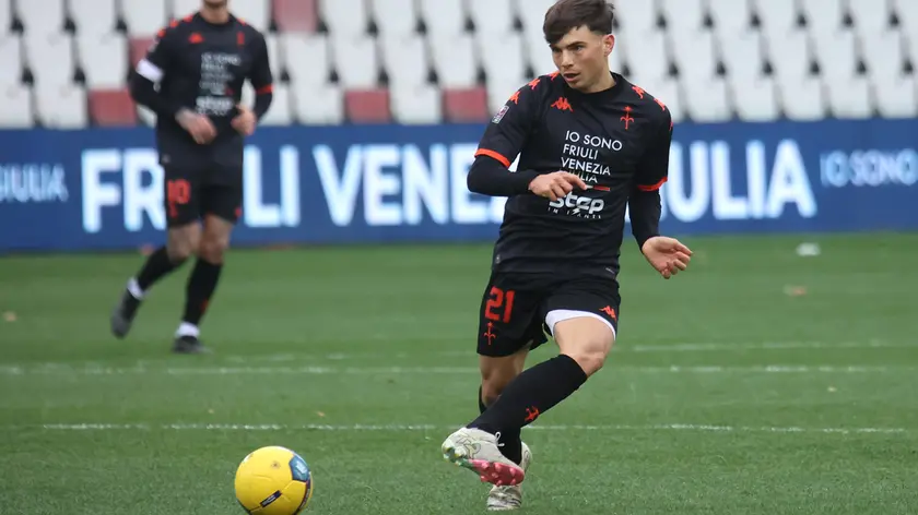 Il rossoalabardato Mattia Tonetto in azione (Foto Lasorte)