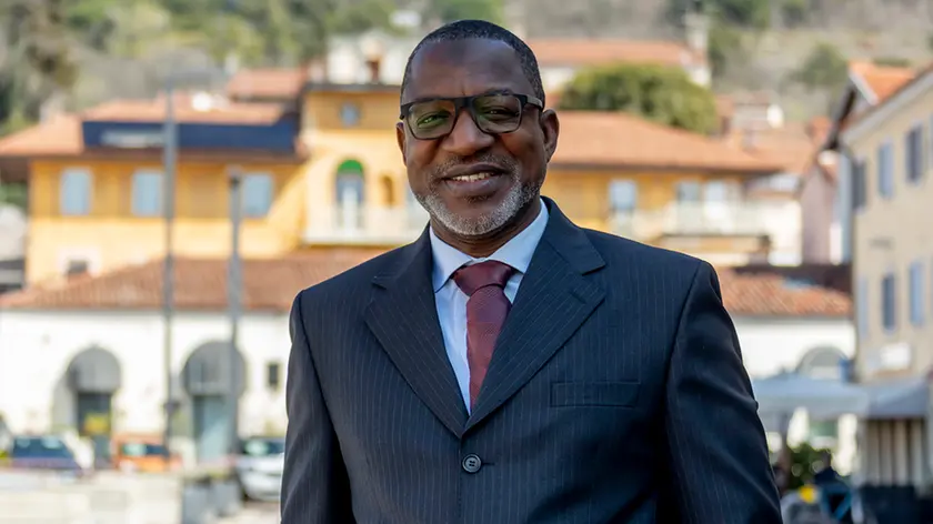 Bou Konate, presidente onorario del Darus (foto Bonaventura)