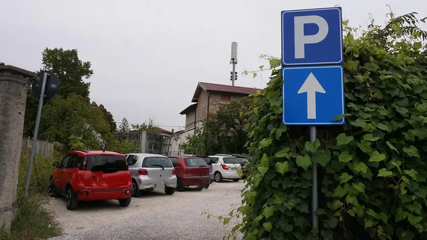 L’accesso all’area (foto Marega)