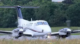 Uno dei jet privati in dotazione alla compagnia Alpine Wings